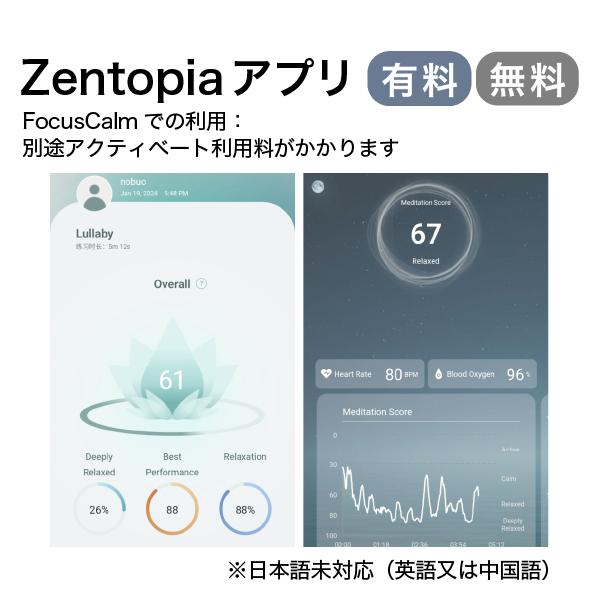 FocusCalm 買い切りアカウント付き 脳波デバイス リラックス状態 FocusCalm 買い切りアカウント付き 脳波デバイス リラックス状態