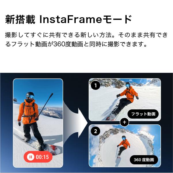 Insta360 Insta360 X5 スターターキット microSDカードなし : ハコスコ
