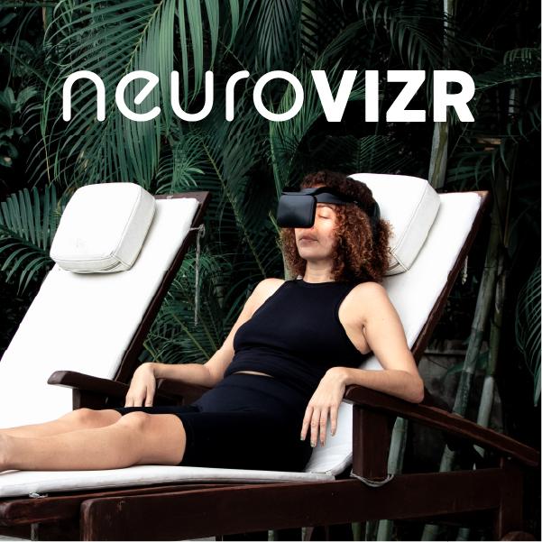 NeuroVIZR NR9 光と音のリラクゼーション体験デバイス 瞑想・マインド