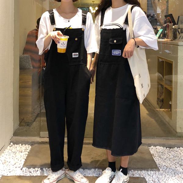 オーバーオール サロペット スカート パンツ ゆったり オルチャン 韓国 原宿 韓国ファッション ワンピース オールインワン 093 Beach Blvd 通販 Yahoo ショッピング