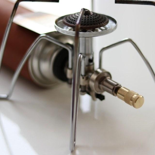 真鍮ノブ soto st-310 brass ソト シングルバーナー キャンプ