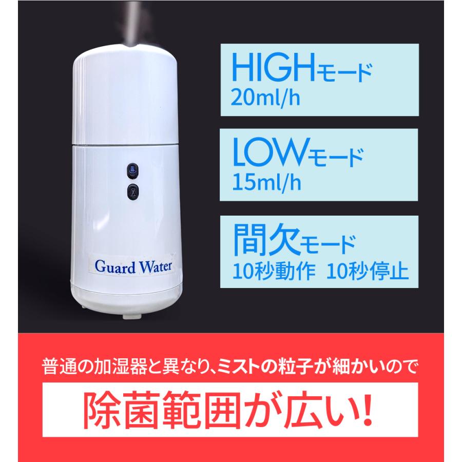 加湿器 次亜塩素酸水 噴霧器 卓上 デスク 即発送 在庫あり
