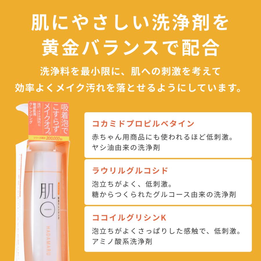 10％OFF＼ 毛穴 黒ずみ メイク汚れ に／ 敏感肌 クレンジング メイク落とし 肌荒れ ニキビ 皮脂 ごわつき 脂漏性 酒さ 低刺激 乾燥肌 脂性肌 混合肌 母の日_6