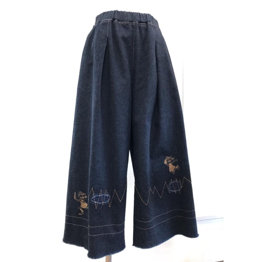 アルベロベロ ワイドデニムパンツ Lサイズ : ブティック葉月 - 通販 