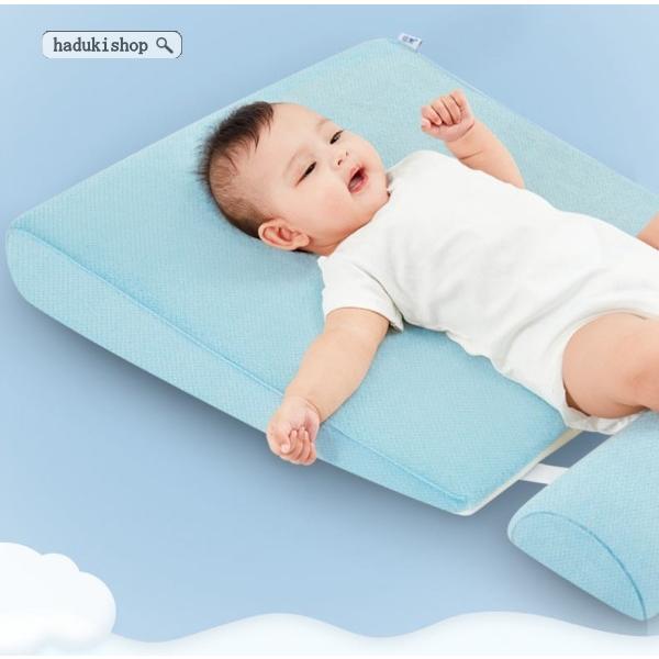 驚きの値段 ベビー枕 斜面枕 赤ちゃん 15 吐き戻し防止 クッション 滑り止め 頭の形をよくする 絶壁防止 寝返り防止 新生児用枕 天然 通気 安全 多用途 即日出荷 Cloud Mydl Fr