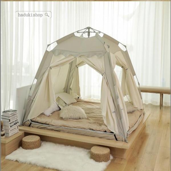 レビューで送料無料 ベットテント おしゃれ 大人も子供も シンプル 北欧 ワンタッチ テントハウス 防風 保温 蚊除け 四季通用 Materialworldblog Com