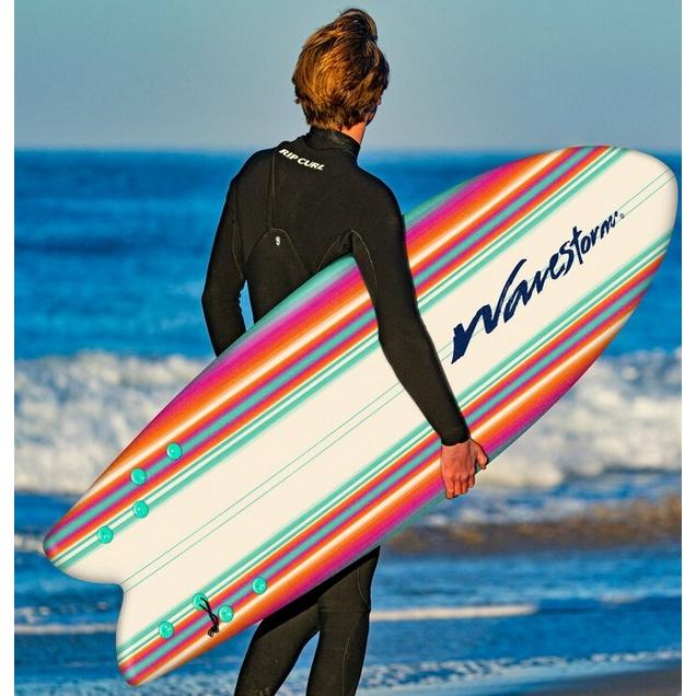 Sale コストコ サーフボード ソフトボード スポンジボード ショートボード 長さ172cm フィン コード付き 5ft8in ウェイブストーム 初心者 キッズ 子供 osp31 ハファダイモール 通販 Yahoo ショッピング