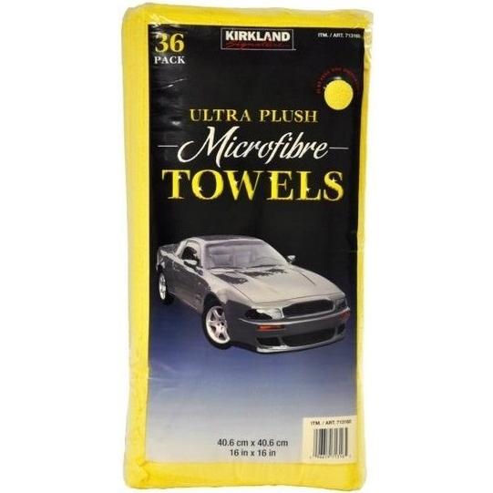 カークランド マイクロファイバータオル クロス 36枚入 コストコ 洗車 車 バイク キ ッチン 洗面台 窓ガラス 床 メガネ Cck1 ハファダイモール 通販 Yahoo ショッピング