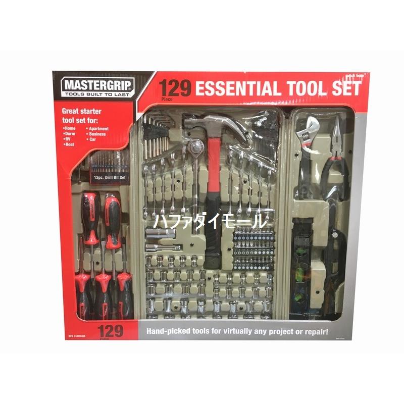マスターグリップ メカニックツールセット 129ピース 専用ケース付き コストコ カークランド Cck500 ハファダイモール 通販 Yahoo ショッピング
