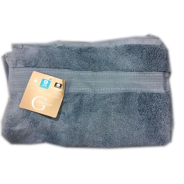 ラグジュアリー バスタオル 厚手 76cm×147cm 綿100％ 中空糸 大きい 海外ホテル仕様 高級 コストコ GRANDEUR