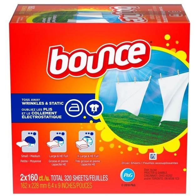 バウンス 乾燥機用柔軟剤 ドライヤーシート 160枚入り 2 Bounce Sheets 2 160 Ct コストコ 洗剤 カークランド Cksk134 ハファダイモール 通販 Yahoo ショッピング