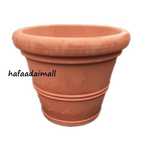 大型プランター 60cm 50cm ブラウン 植木鉢 陶器 テラコッタ Cop504 ハファダイモール 通販 Yahoo ショッピング