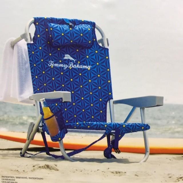 トミーバハマ　ビーチチェア　リクライニング5段階調製可能 携帯ホルダー付き TMMY BAHAMA BEACH CHAIR　キャンプア　アウトドアチェア 海｜hafaadaimall｜07