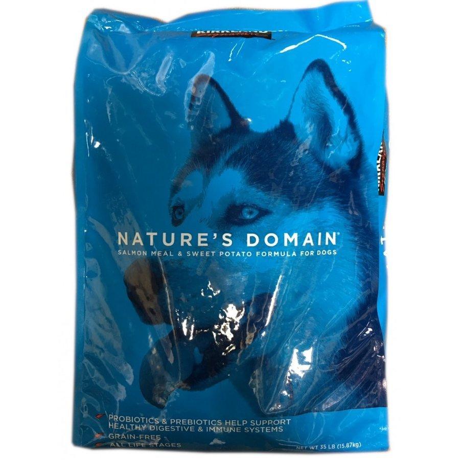 コストコ カークランドシグネチャー ドッグフード 成犬・子犬用 サーモン ポテト 15.87kg スーパープレミアム グレインフリー 犬の餌