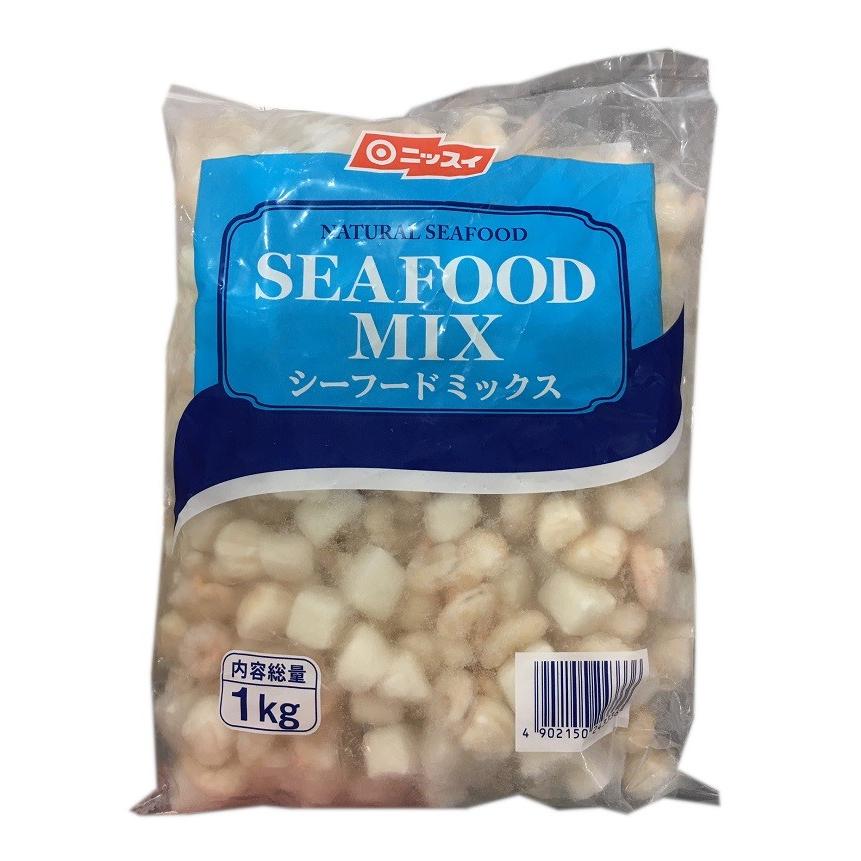 冷凍 ニッスイ シーフードミックス Net800g 内容総量1kg コストコ Nns10 ハファダイモール 通販 Yahoo ショッピング