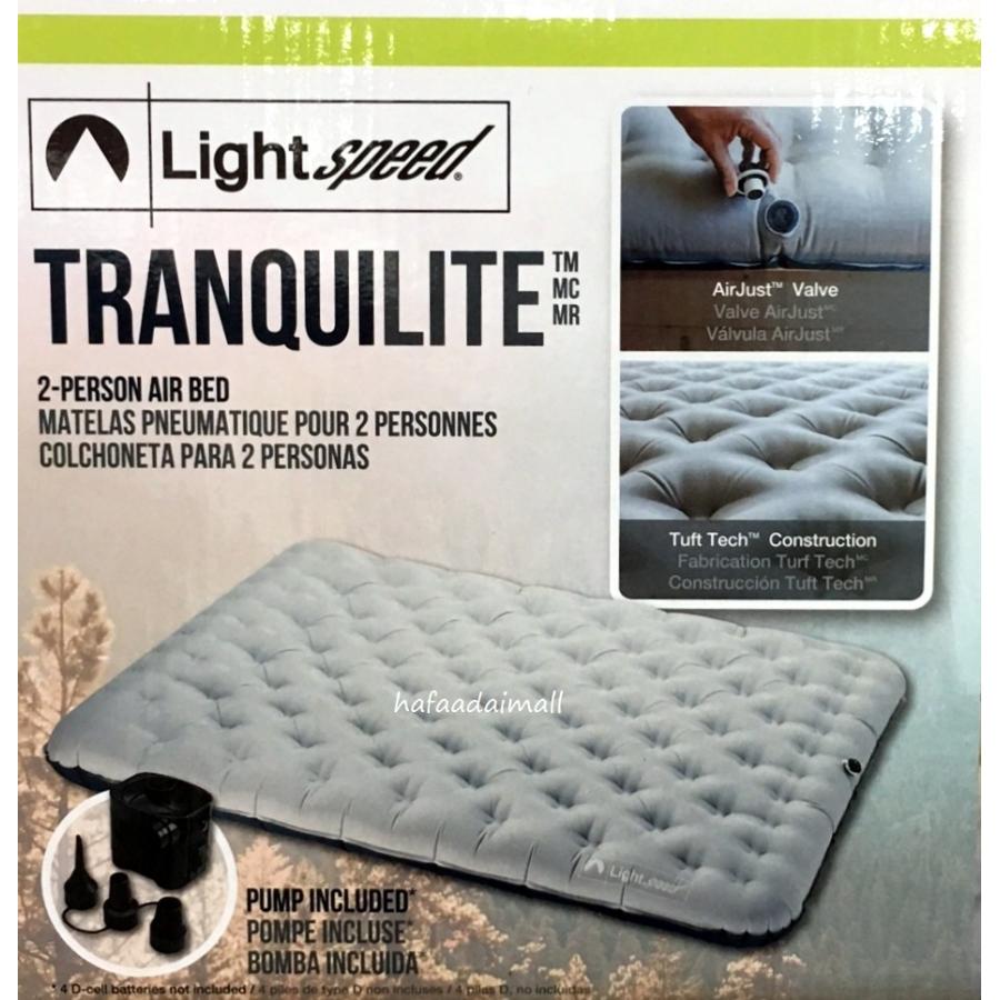 ライトスピード エアーベッド ダブル ポンプ付き Lightspeed Outdoors コールマン コストコ カークランド Ou372 ハファダイモール 通販 Yahoo ショッピング