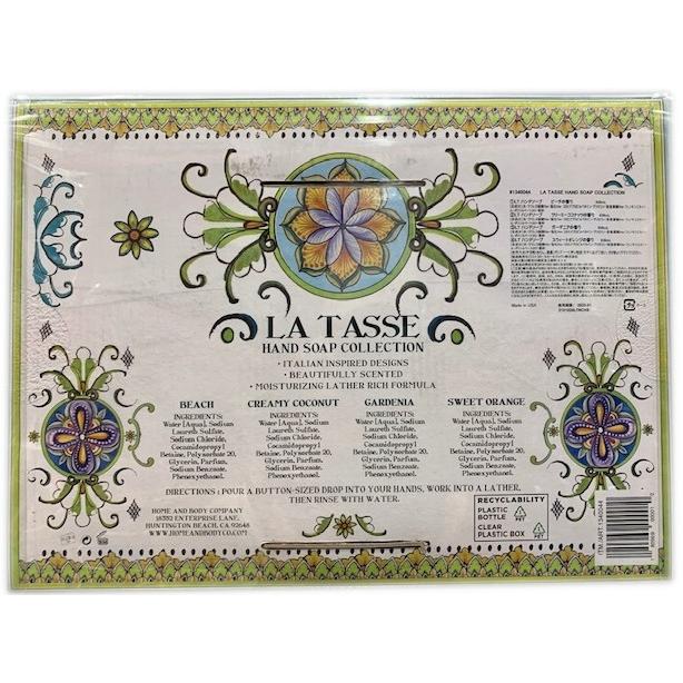 爆安 コストコ人気商品 La Tasse ハンドソープ 636ml 4セット コストコ商品 大容量 プレゼントにも喜ばれるオシャレなデザイン