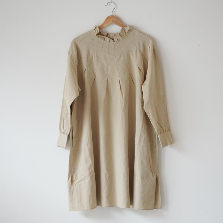 SALE セール】TUTIE. (ツチエ) | コットンツイルタックチュニック 
