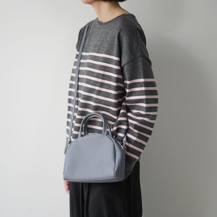 REN | マイクロボストン 2wayバッグ (powder blue) バッグ レン 牛革