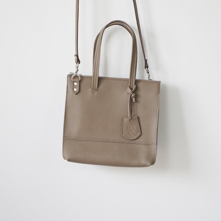【SALE セール】REN | クルーズショッパー / 牛革・エン (black/almond gray) | バッグ レン 無地 シンプル_6