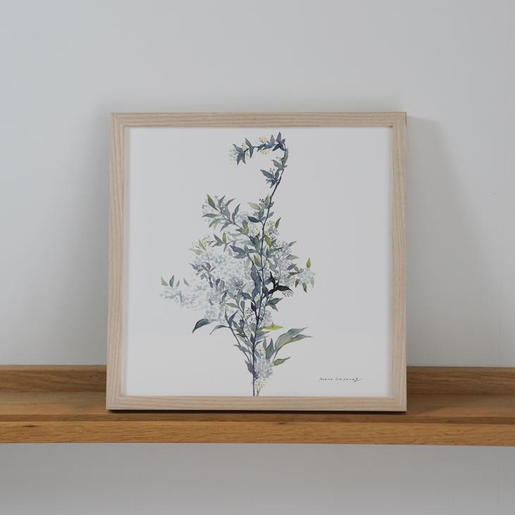 【50x50cm】SEO FRAME | ポスターフレーム アッシュ (ヌリナシ) 50x50cm (500x500mm) | 木製額縁 瀬尾製額所 正方形フレームの画像