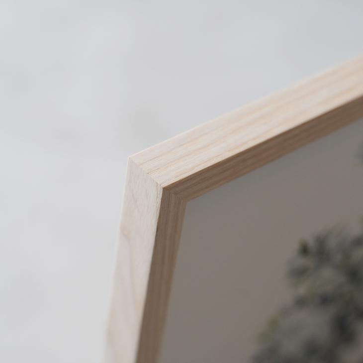 【50x50cm】SEO FRAME | ポスターフレーム アッシュ (ヌリナシ) 50x50cm (500x500mm) | 木製額縁 瀬尾製額所 正方形フレームの画像