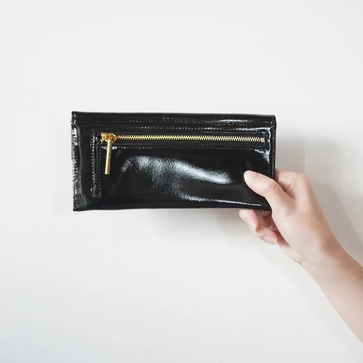 POMTATA（ポンタタ） | MELLE WALLET (black) | 財布 ロングウォレット