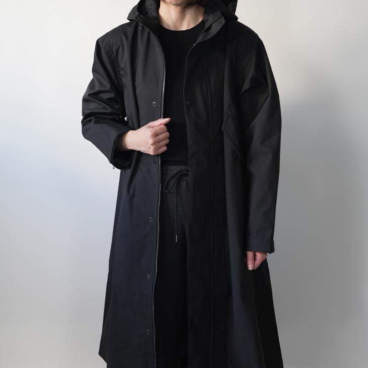 SALE セール】lelill (レリル) | MOD'S FOODIE COAT (black/greige