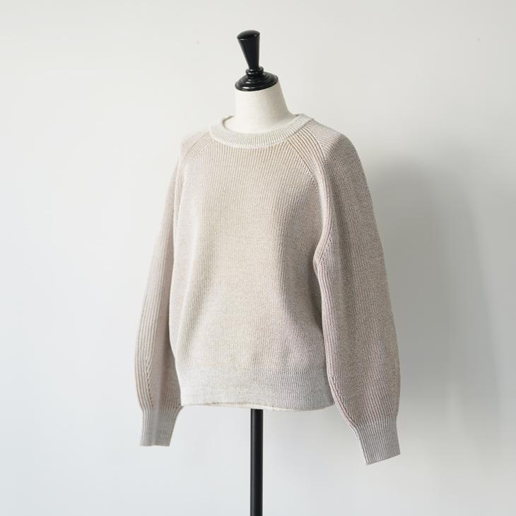 SALE セール】lelill (レリル) | ドライプレーティング畦プルオーバー