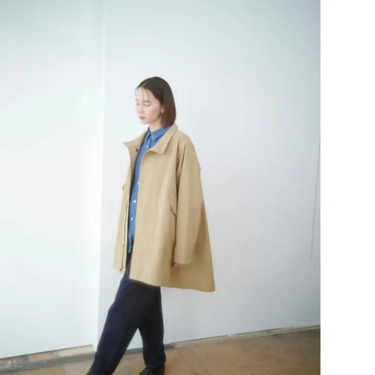 lelill (レリル) | MOD'S MIDDLE COAT (キャメル) size 38 モッズ