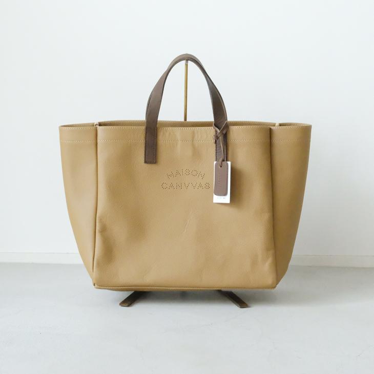MAISON CANVVAS (メゾンキャンバス) ETHICAL TOTE (mocha) トートバッグ エシカル お洒落 141