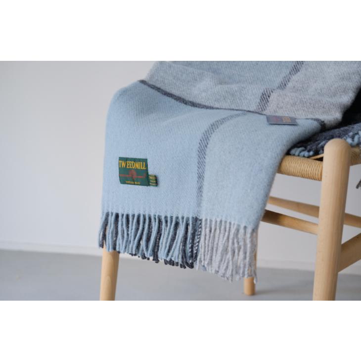 TWEEDMILL 青 毛布・ブランケット 【公式通販】