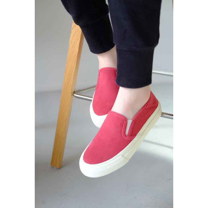 STANCLAN | ZUPPA (suede/rose) size 23.5cm スリッポン スニーカー 