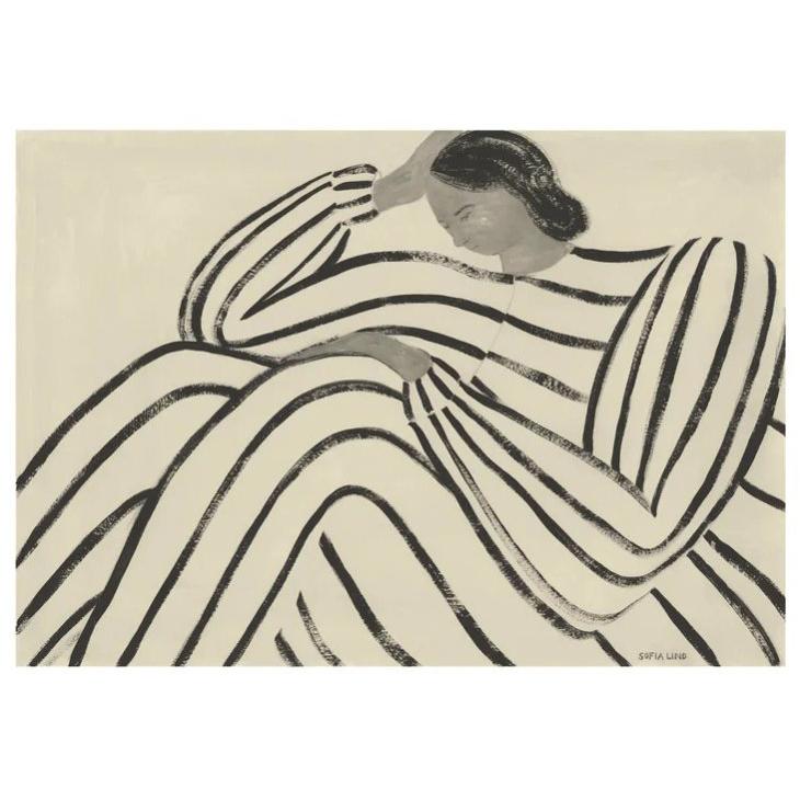 THE POSTER CLUB x Sofia Lind | Waiting 50x70cm アートプリント