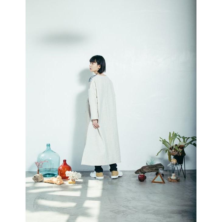 STOF (ストフ) | Flagments panel coat (natural) size S