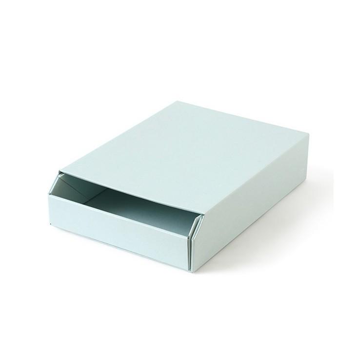 大成紙器製作所 PULL SHELF (blue) ペーパートレイ 収納 デスク 書類ケース シンプル 220216011北欧