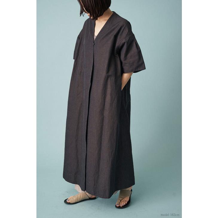 hatsutoki | pottery ドレスコート(ソイル) コート ワンピース