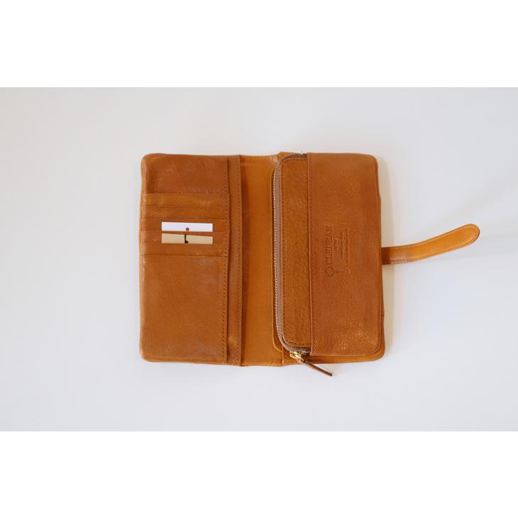 CLEDRAN (クレドラン) | ADORE WALLET L (camel) |   財布 ウォレット｜hafen｜05