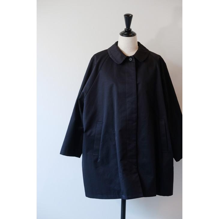utiliteユティリテ　コート　新品未使用 utilite (ユティリテ) | ステンカラーショートコート (black) コート
