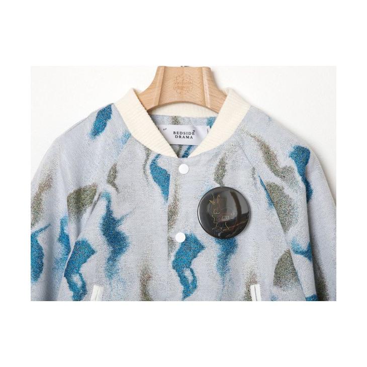 bedsidedrama - ベッドサイドドラマ bedsidedrama (ベッドサイドドラマ) | Dye JQ wide blouson (blue