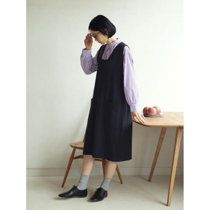 SALE セール】Pont de Chalons (ポンデシャロン) | ニットOP (black