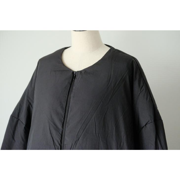 LILOU+LILY(リルアンドリリー) | NO COLLAR JAKET (black/navy