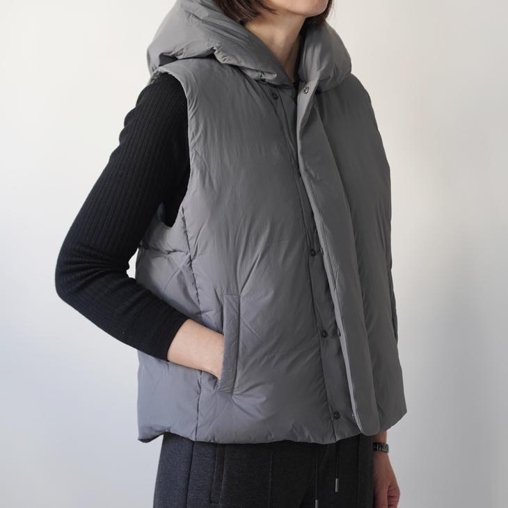 LILOU+LILY (リルアンドリリー) | VEST (gray) アウター