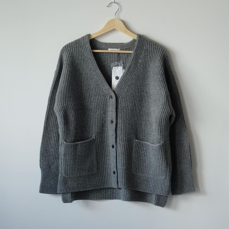 HEAVENLY (ヘブンリー) | KNIT VNECK CARDIGAN (light gray) トップス