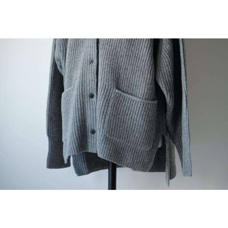 HEAVENLY (ヘブンリー) | KNIT VNECK CARDIGAN (light gray) トップス
