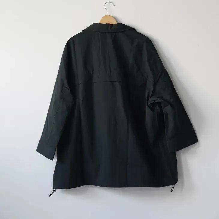 FILUM | リラックスミドルトレンチ (black/charcoal) トレンチコート