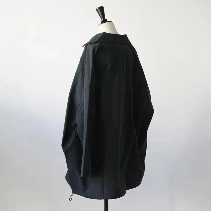まなつ　FILUM フィルム　リラックスミドルトレンチ FILUM | リラックスミドルトレンチ (black/charcoal) トレンチコート