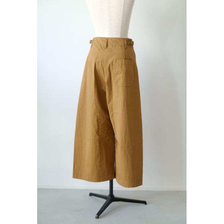 ASEEDONCLOUD | Jyunreika trouser (camel) ボトムス アシードン