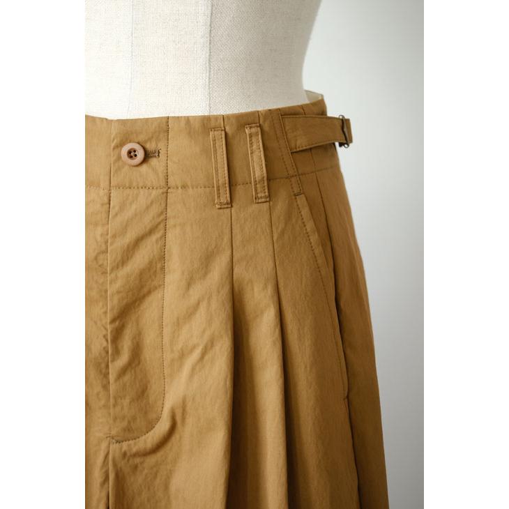 ASEEDONCLOUD | Jyunreika trouser (camel) ボトムス アシードン