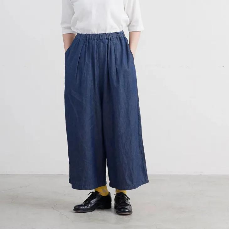 SALE セール】HEAVENLY (ヘブンリー) | COTTON LINEN 4.5OZ DENIM WIDE 